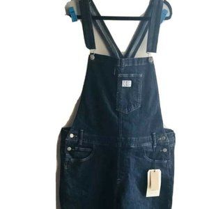 LEVIS Premium Bibs Denim Overalls  NWOT